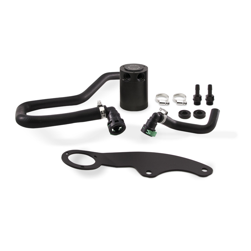 Mishimoto — Mishimoto 11-14 Ford Mustang GT Baffled Oil Catch Can Kit - Black
Oil Catch Can Kit - view 7